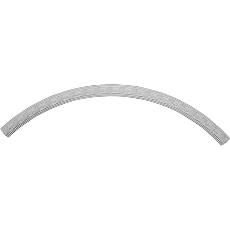 Ekena Millwork 59 3/8"OD x 55 1/8"ID x 2 1/8"W x 7/8"P Milton Ceiling Ring (1/4 of complete circle) CR59MI